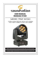 soundsation MOOD 715Z wash User Manual