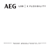 AEG LX8 Instruction Manual