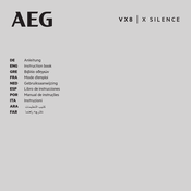 AEG VX8-3-DB-M Instruction Book