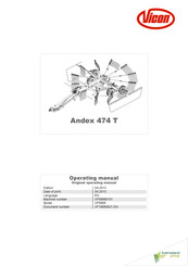 Vicon Andex 474 T Manual