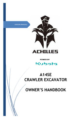 achilles A14SE Owner's Handbook Manual