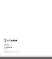 freeVoice FSP440UCB User Manual