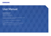 Samsung S34C654UAM User Manual