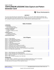 Texas Instruments SW14J59EVM JESD204C User Manual