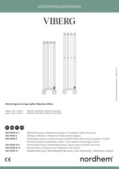 Nordhem VIBERG VIGE1225B Installation Instructions Manual
