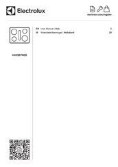 Electrolux HHOB760S User Manual