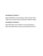 Asus VG2771A Series User Manual