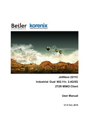 BeiJer korenix JetWave 2211C User Manual