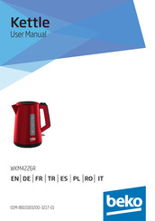 Beko WKM4226R User Manual