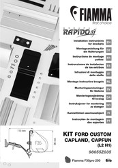 Fiamma 98655Z035 Installation Instructions Manual