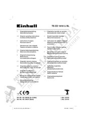 EINHELL 45.139.97 Original Operating Instructions
