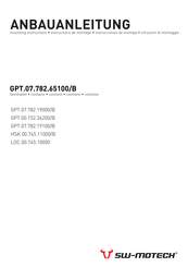 SW-Motech GPT.07.782.19100/B Mounting Instructions