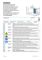 Siemens 8PQ9801-0AA00 Operating Instructions Manual