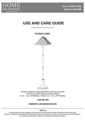 Home Decorators Collection HD7838E Use And Care Manual