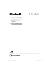 EINHELL TE-CI 18 Li BL-Solo Original Operating Instructions