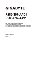 Gigabyte R283-S97-AAV1 User Manual