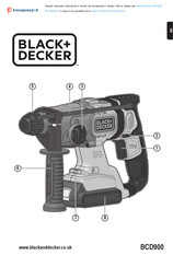Black & Decker BCD900D1S Original Instructions Manual