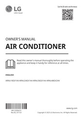 LG ARNU36GV1A4 Owner's Manual