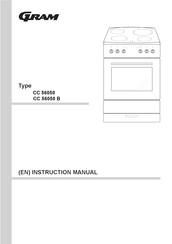 Gram CC 56050 B Instruction Manual