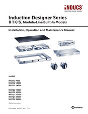 INDUCS MO/DU 10000 Installation, Operation And Maintenance Manual