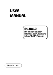 protech BE-U830 Series User Manual