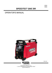 Lincoln Electric SPEEDTEC 200C BR Operator's Manual