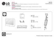 LG 15LN766F0UB Easy Setup Manual