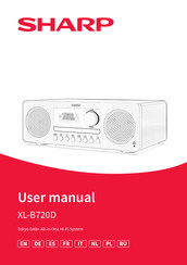 Sharp XL-B720D User Manual