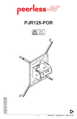 peerless-AV PJR125-POR Manual