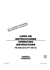 CORBERO FE 850 S/2 Operating Instructions Manual