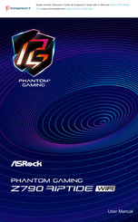 ASROCK PHANTOM GAMING Z790 RIPTIDE WiFi User Manual