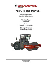Fayat Group Dynapac CA30D Instruction Manual