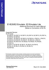 Renesas RL78/F24 User Manual
