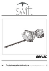 Swift EB518D Original Operating Instructions