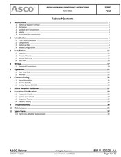 Asco P152 Series Installation And Maintenance Instructions Manual