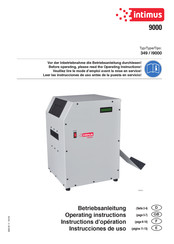 Martin Yale 349 / I9000 Operating Instructions Manual