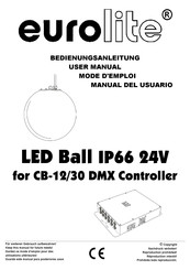 EuroLite LED Ball IP66 24V User Manual