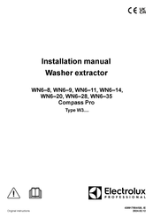 Electrolux Compass Pro WN6-14 Installation Manual