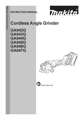 Makita GA047GZ02 Instruction Manual