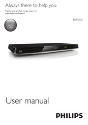 Philips BDP5500/X78 User Manual