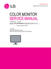 LG W1752T Service Manual