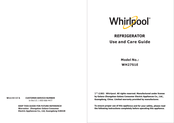 Whirlpool WH27S1E Use And Care Manual