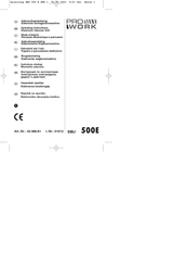 Pro Work 42.589.81 Operating Instructions Manual