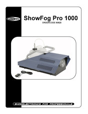 SHOWTEC ShowFog Pro 1000 User Manual