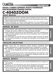 Olympus CAMEDIA C-4040ZOOM Manual