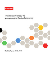 Lenovo 7DCE Messages Manual