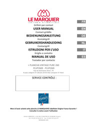 LE MARQUIER PLVP260I User Manual