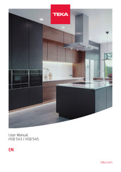 Teka HSB 545 User Manual