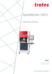 Trotec 8041 Operating Manual