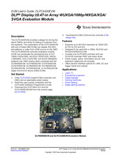 Texas Instruments DLPC4430 User Manual